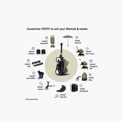 Stokke® YOYO® 0+ newborn pack - Olive