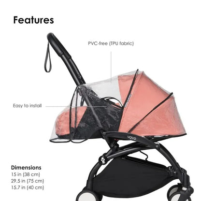 Stokke YOYO 0+ Newborn Pack Rain Cover Clear