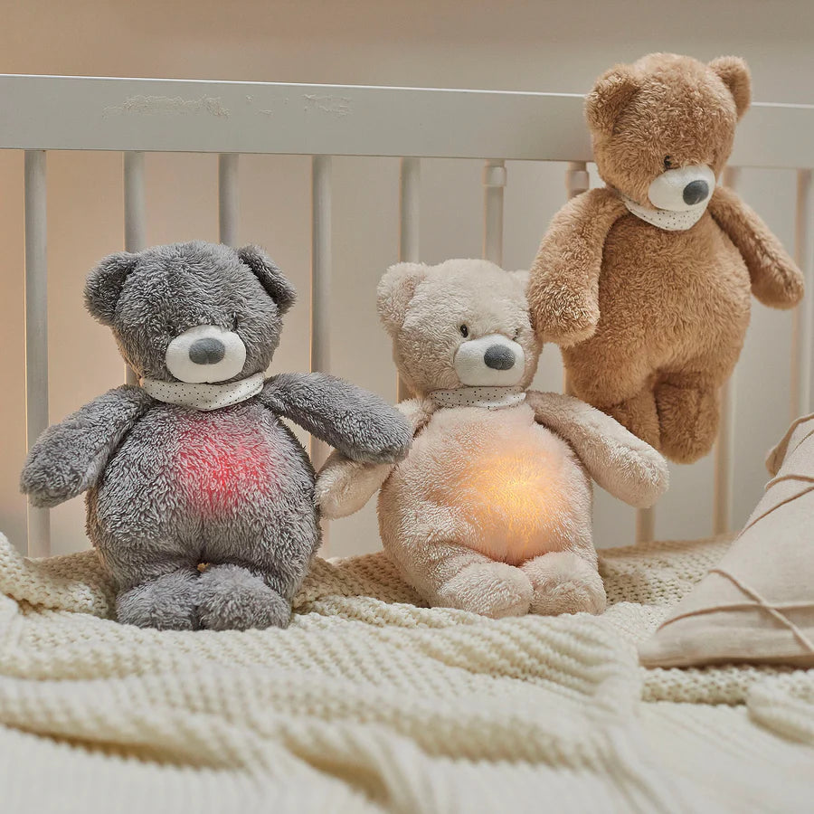 Sleepy Bear cuddly nightlight beige