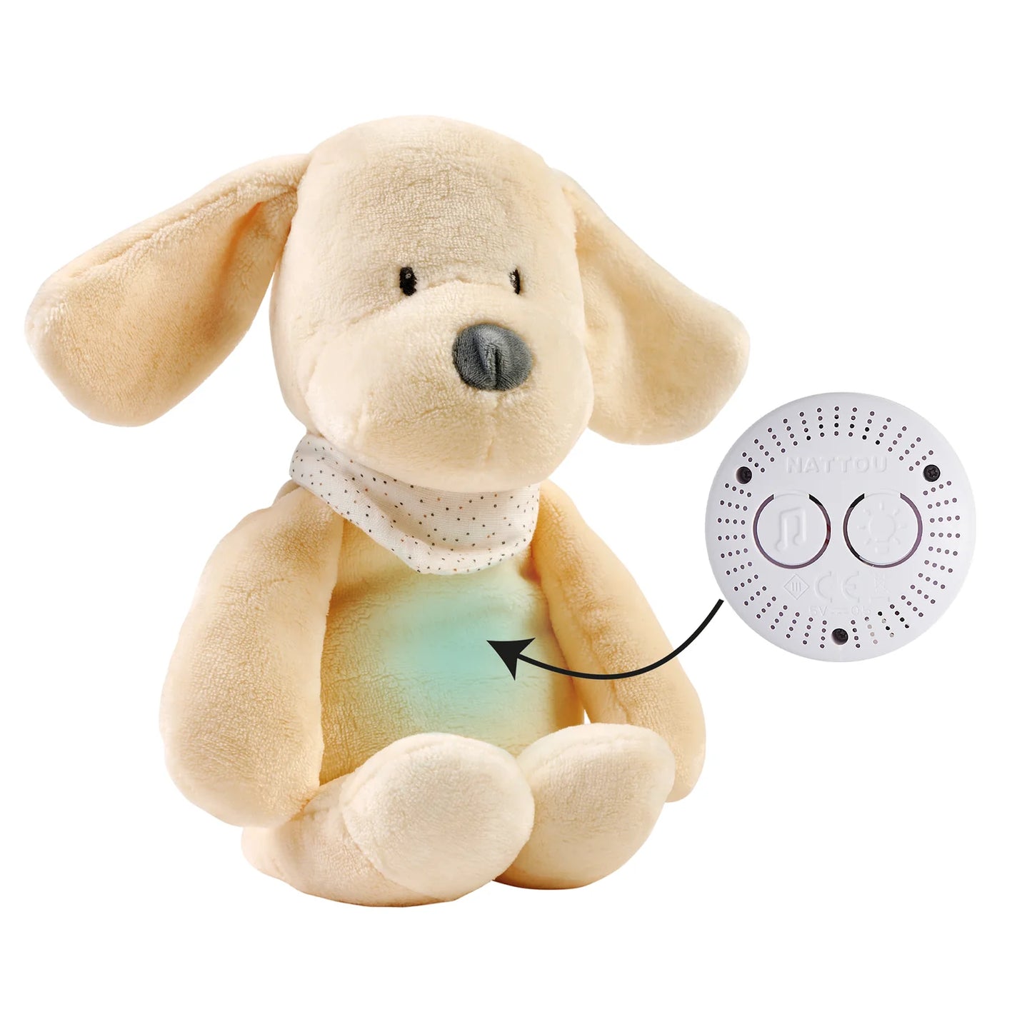 Sleepy dog nightlight vanilla