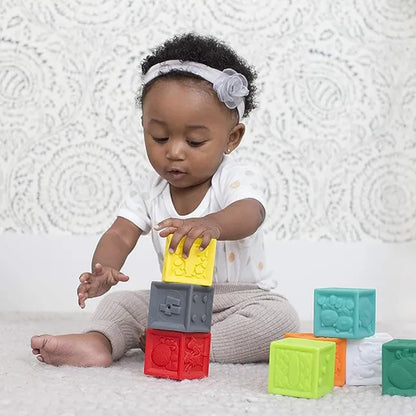 Squeeze & Stack Block Set - 8 pcs