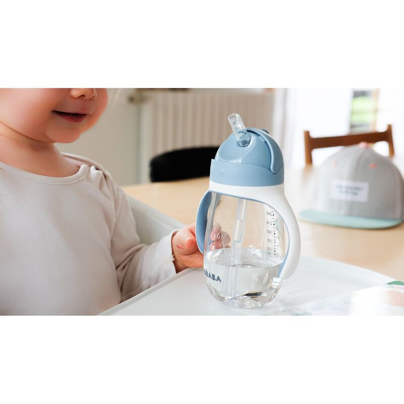 Straw Cup - blue