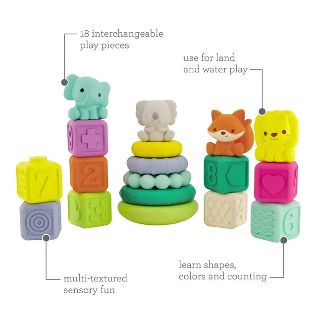 Super Soft Stackables Activity Playset