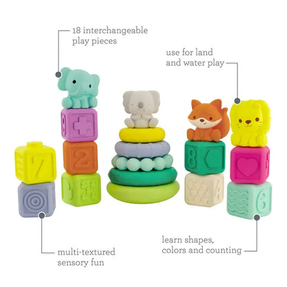 Super Soft Stackables Activity Playset