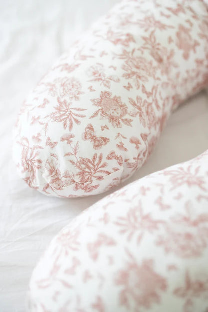 Maternity pillow Toile de Jouy-inspired print