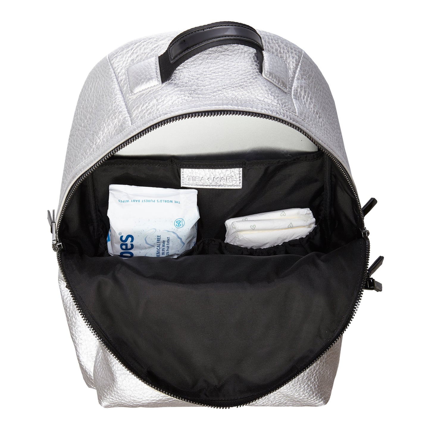Elwood Changing Backpack Silver