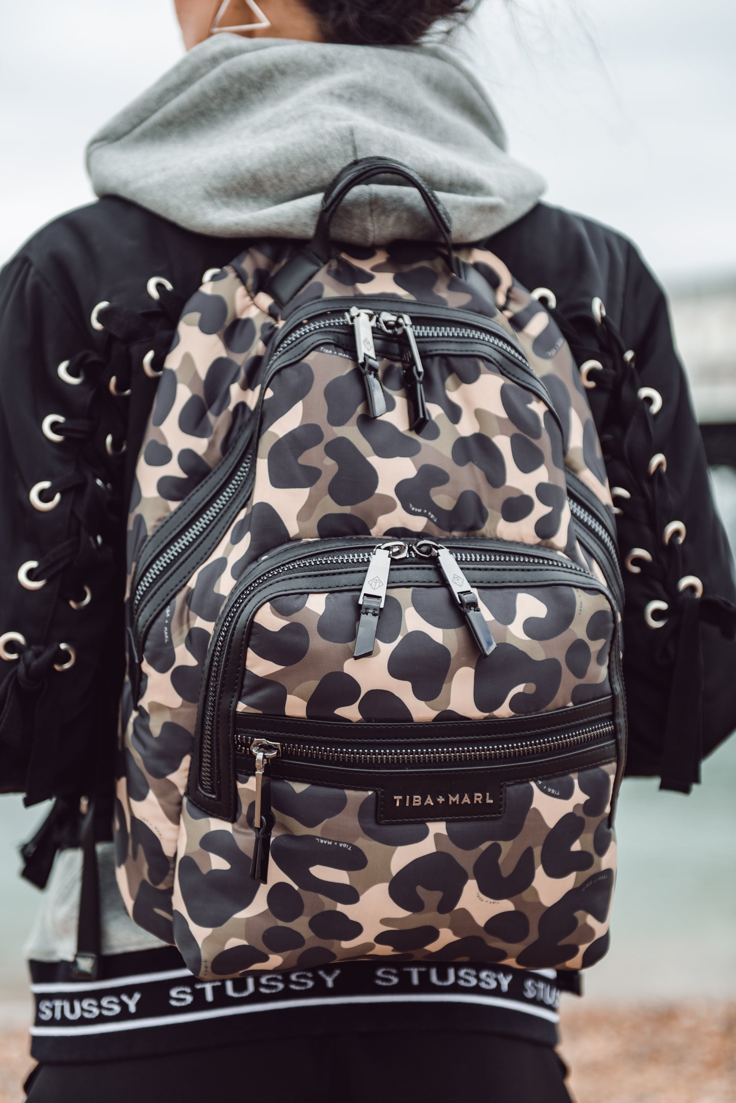 Elwood Changing Backpack Camo