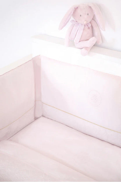 Delicatesse Pink Bed Bumper