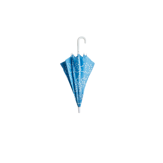 Kids Colour Changing Umbrella - Blue