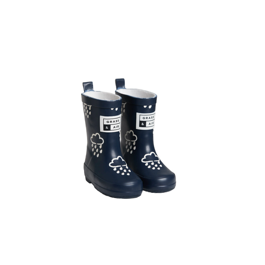 Colour Changing Rainboots -Navy