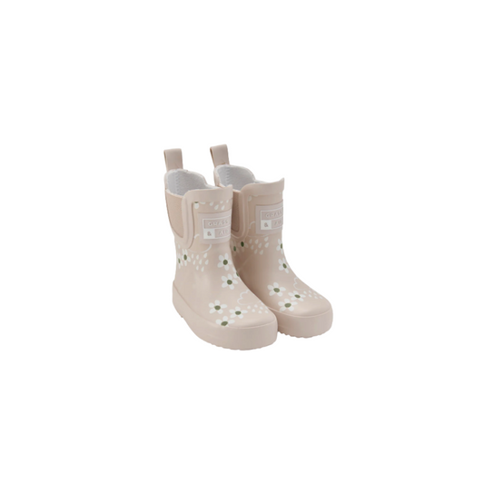 Colour Changing Rainboots - Pampas Cream Floral
