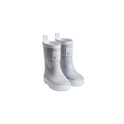 Colour Changing Rainboots -Light Grey