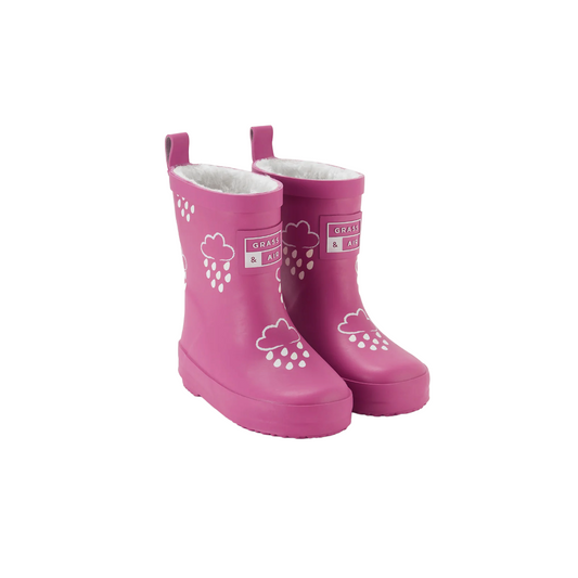 Colour Changing Rainboots -Orchid Pink