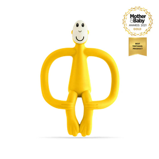 Yellow Original Monkey teething toy