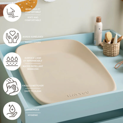 SOFTY changing pad peach