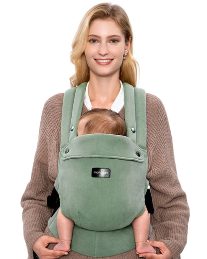 Momcozy - Cotton Linen Baby Carrier | Sage