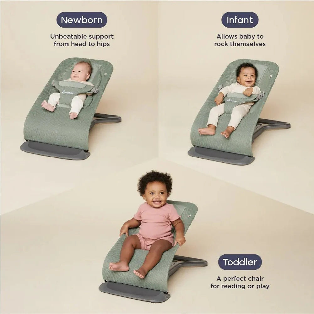 Ergobaby Evolve Bouncer Mesh Sage Green