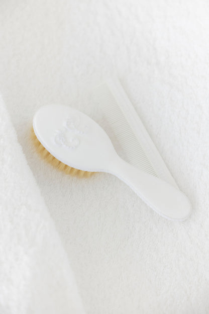 Hair Brush & Comb - Monogramme