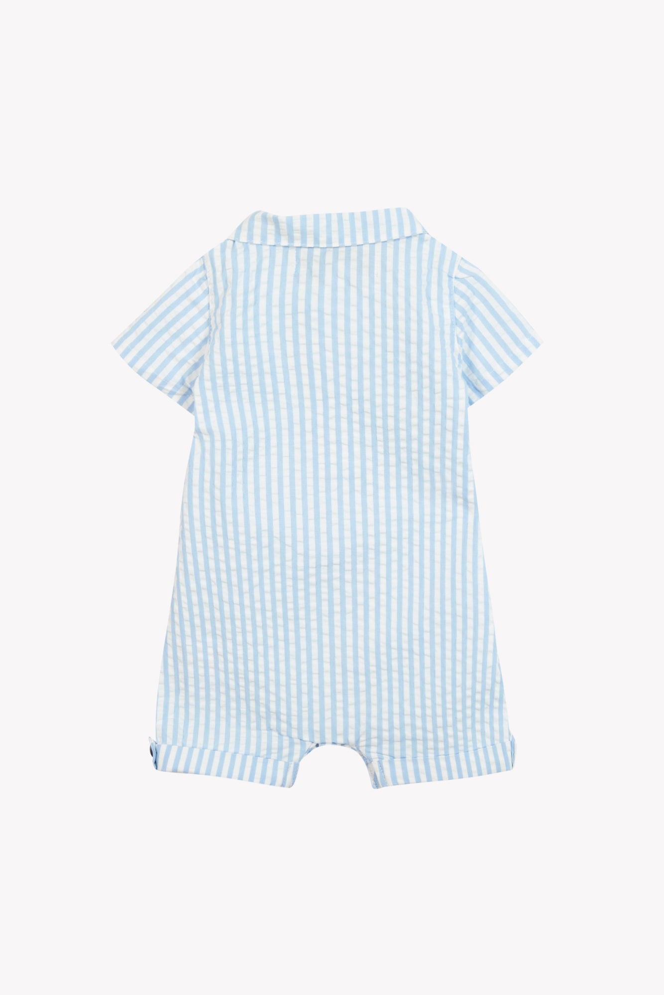 Jumpsuit short
Blue cloud cotton Stripes
