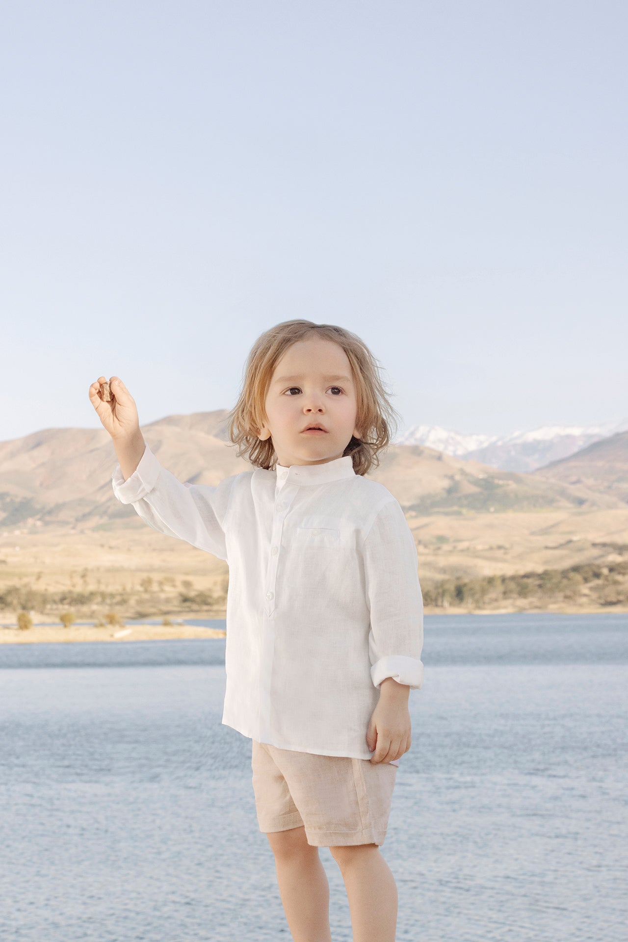 Short
Sand Linen