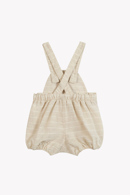 Dungaree
Beige cotton Stripes