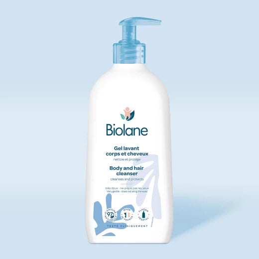 Biolane 2-in-1 Hair & Body Cleanser 750ml - Gentle Baby Wash
