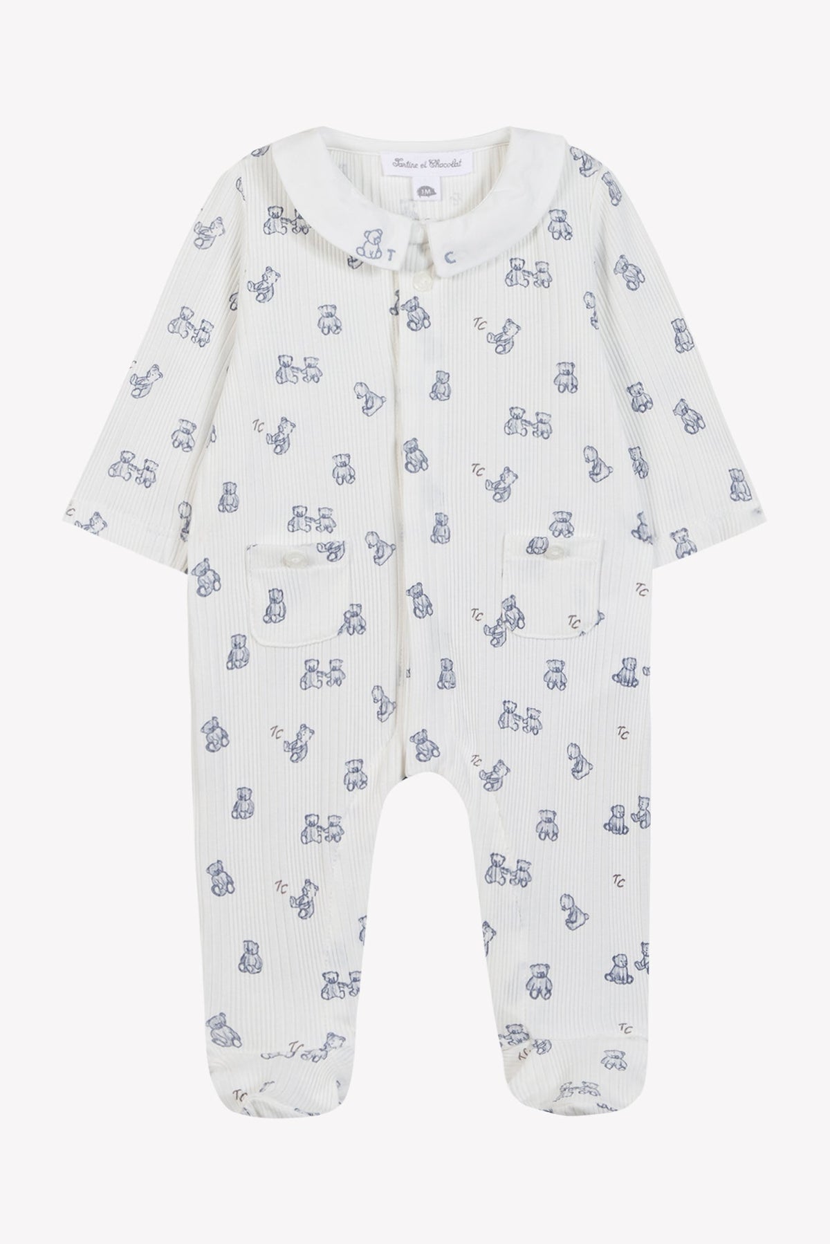 Pajamas
Ecru Print cotton bears