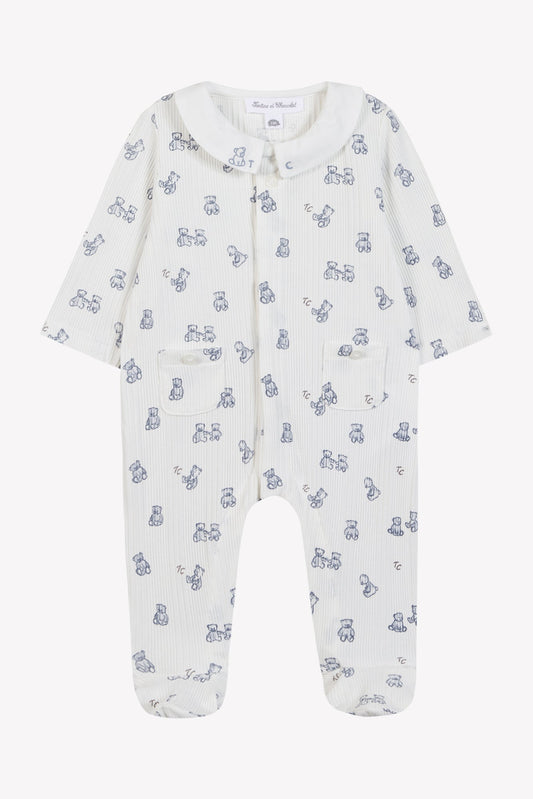 Pajamas
Ecru Print cotton bears