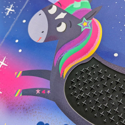 Touch and Feel Silicon Board Book - Unicorns