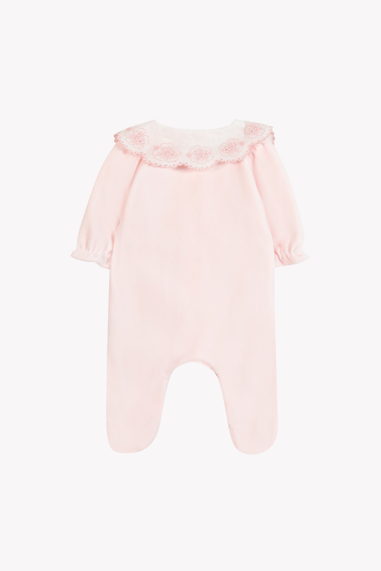 Pajamas
Pale pink Velvet Peter pan collar