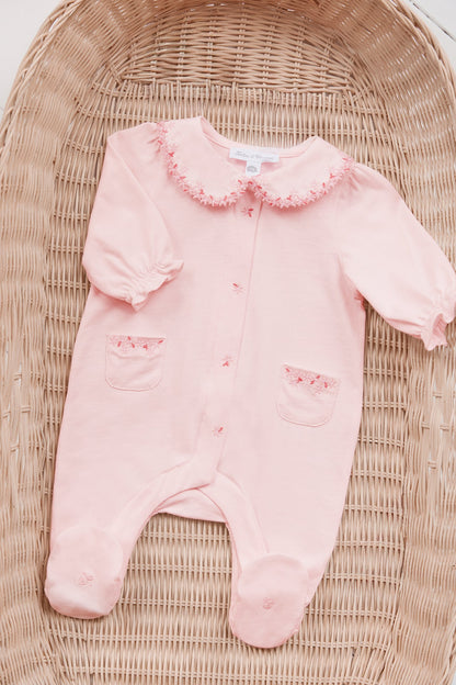 Pajamas
Pale pink cotton Embrodery