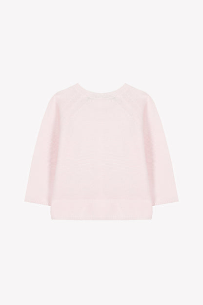 Cardigan
Pale pink cotton Embrodery
