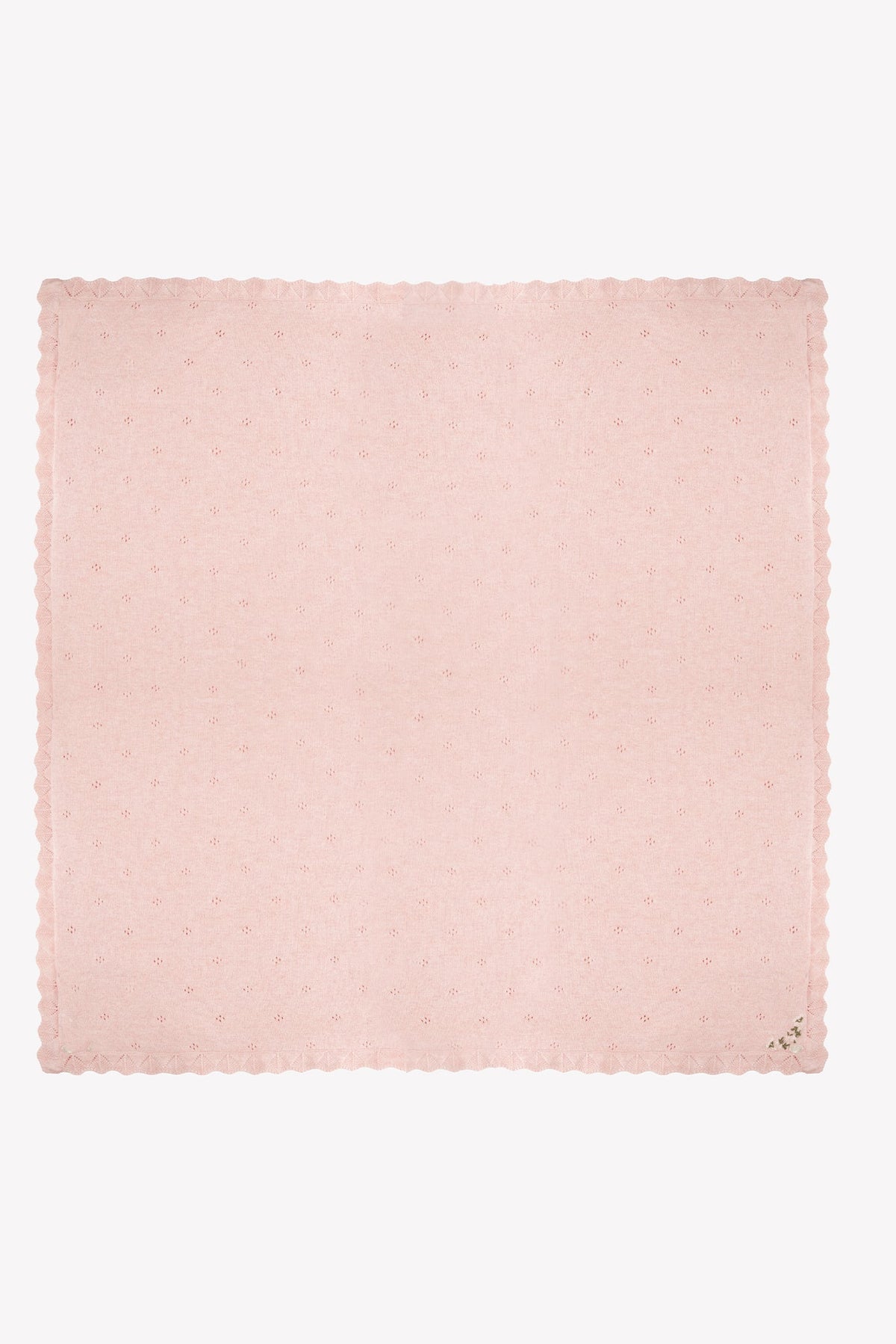 Blanket
Old Pink cotton Cashmere openwork
