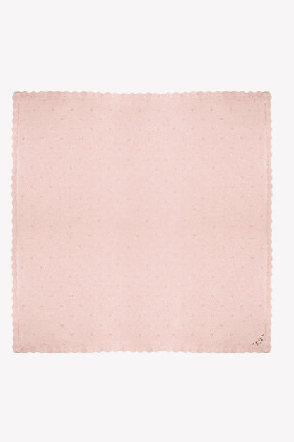 Blanket
Old Pink cotton Cashmere openwork