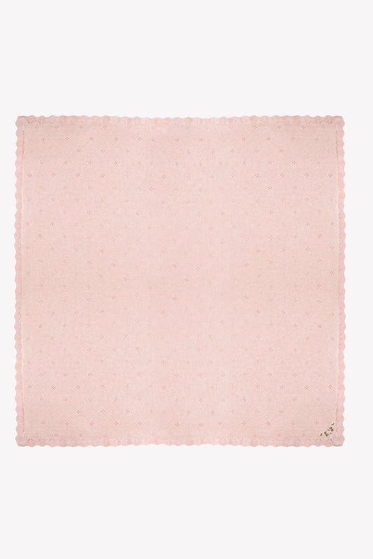 Blanket
Old Pink cotton Cashmere openwork