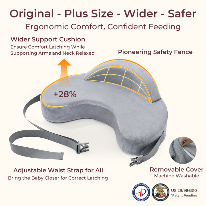 Momcozy|  MaxSupport Nursing Pillow