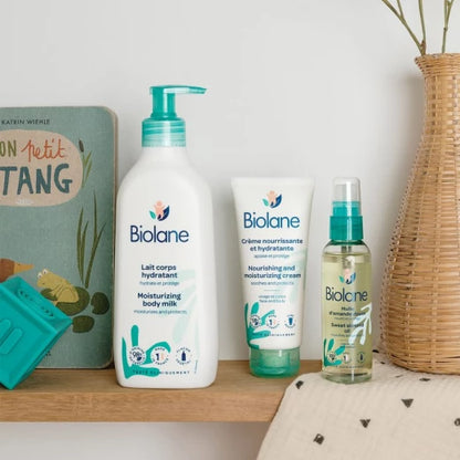 Biolane Moisturizing Body Milk 350ml - Gentle Hydration for Baby's Skin
