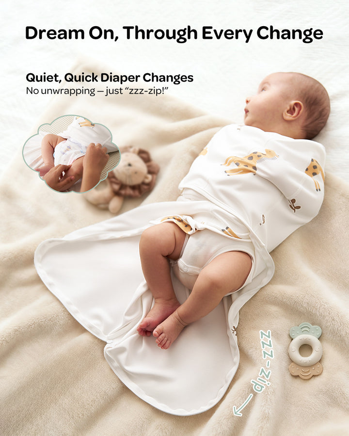 Momcozy Easy Swaddle Wrap For 0-3M
