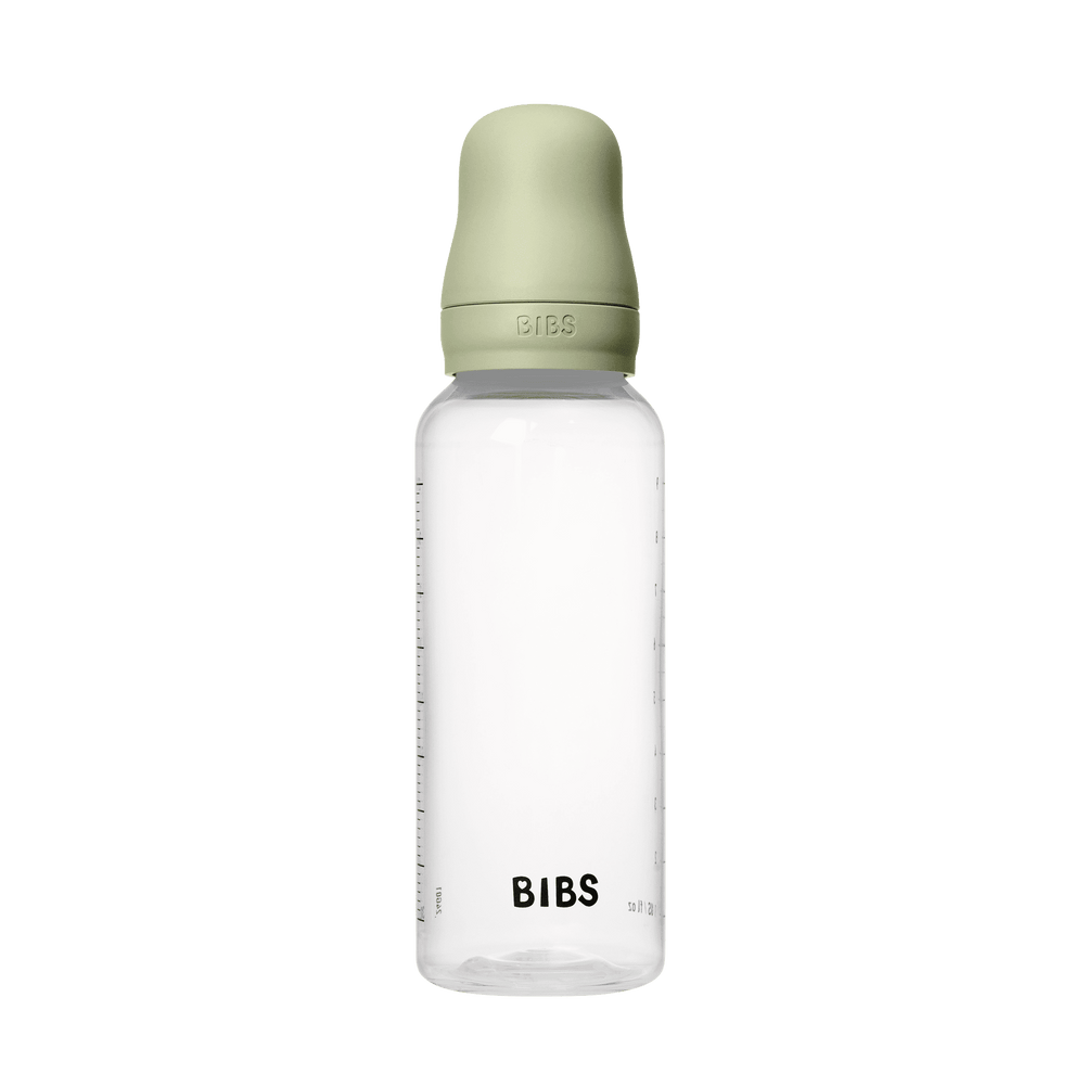 Bibs| glass bottle round latex 240ml | Medium flow | Sage