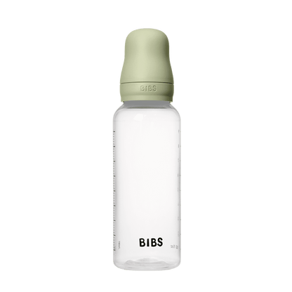 Bibs| glass bottle round latex 240ml | Medium flow | Sage