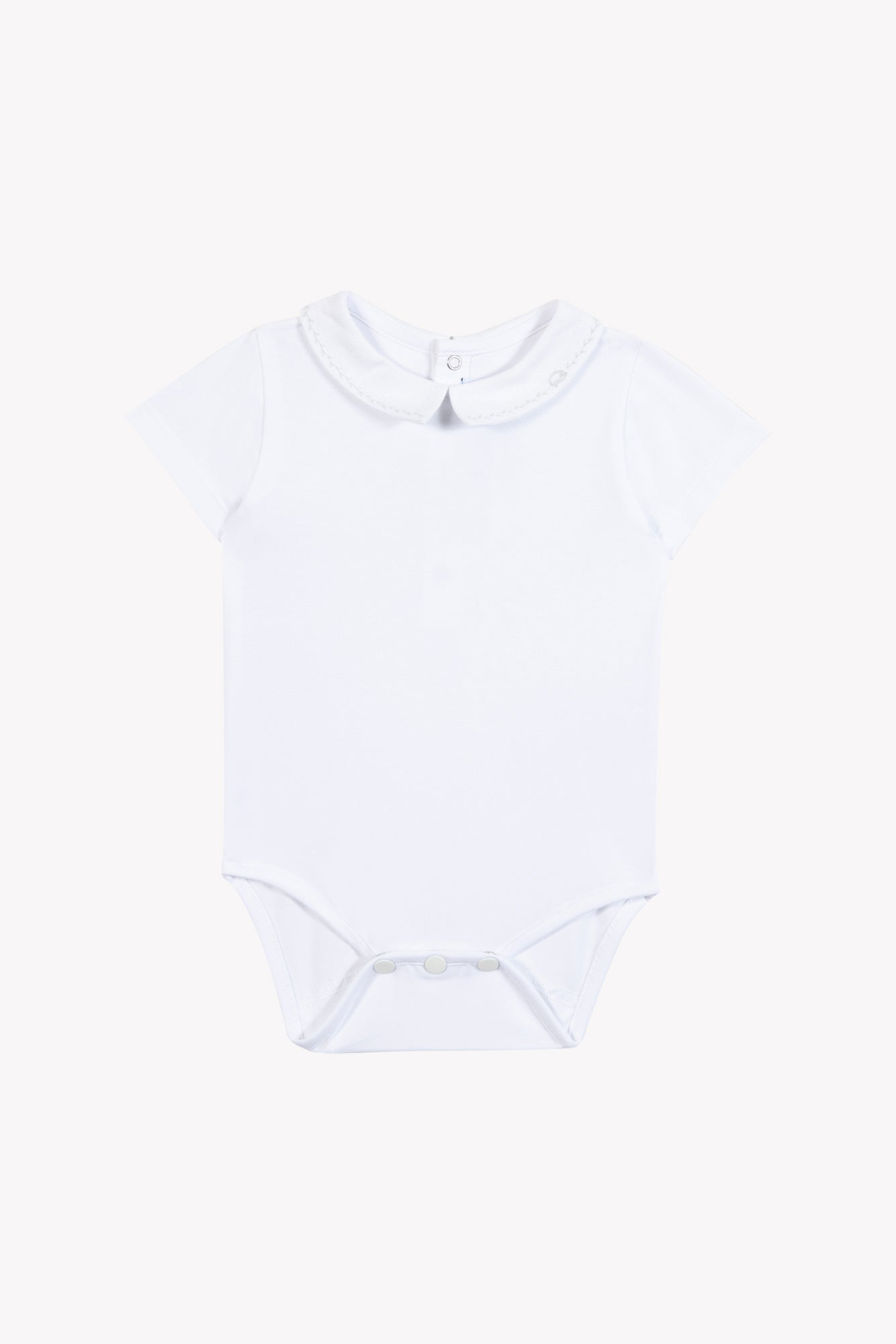 Body
White cotton Pointed collar TC