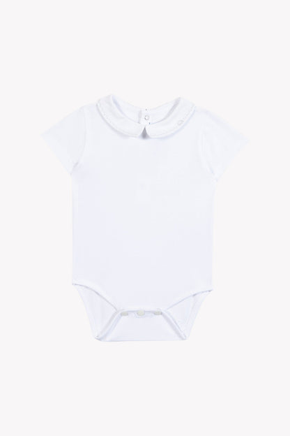 Body
White cotton Pointed collar TC