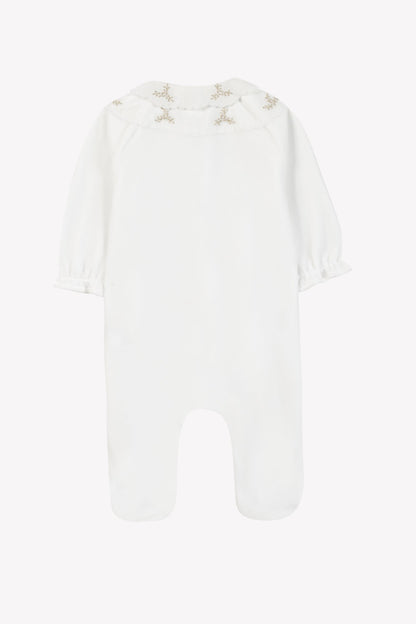 Pajamas
White Velvet Embrodery