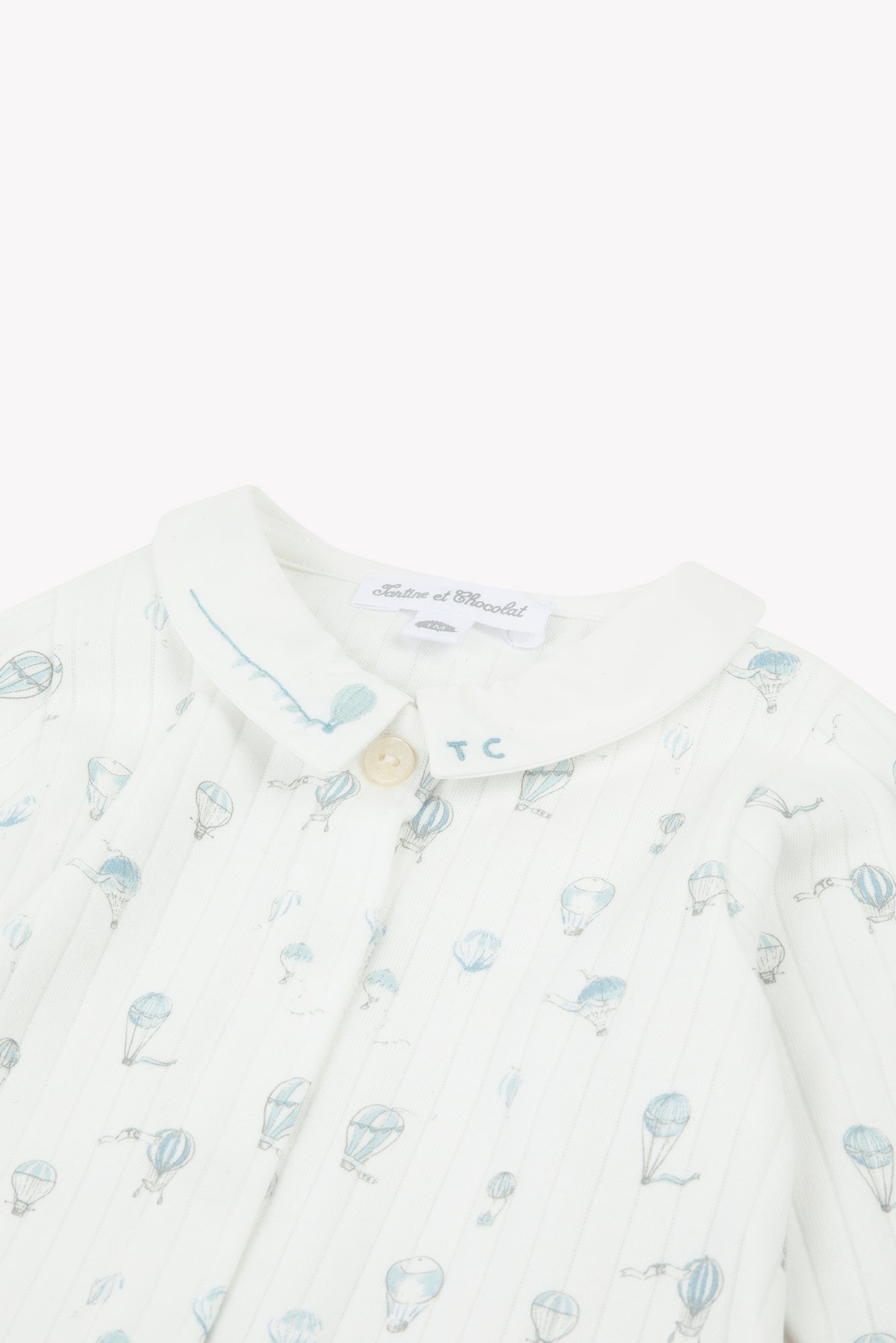 Pajamas
Ecru cotton Print hot air balloons