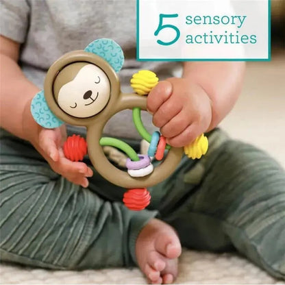 Infantino - Busy Lil' Sensory Rattle | 0-2Y