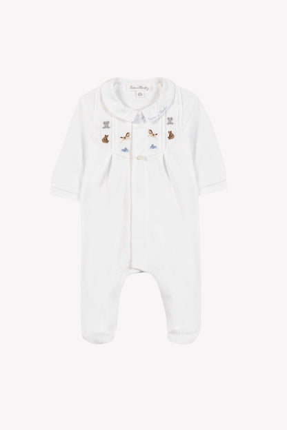 Pajamas
White cotton Peter pan collar animals