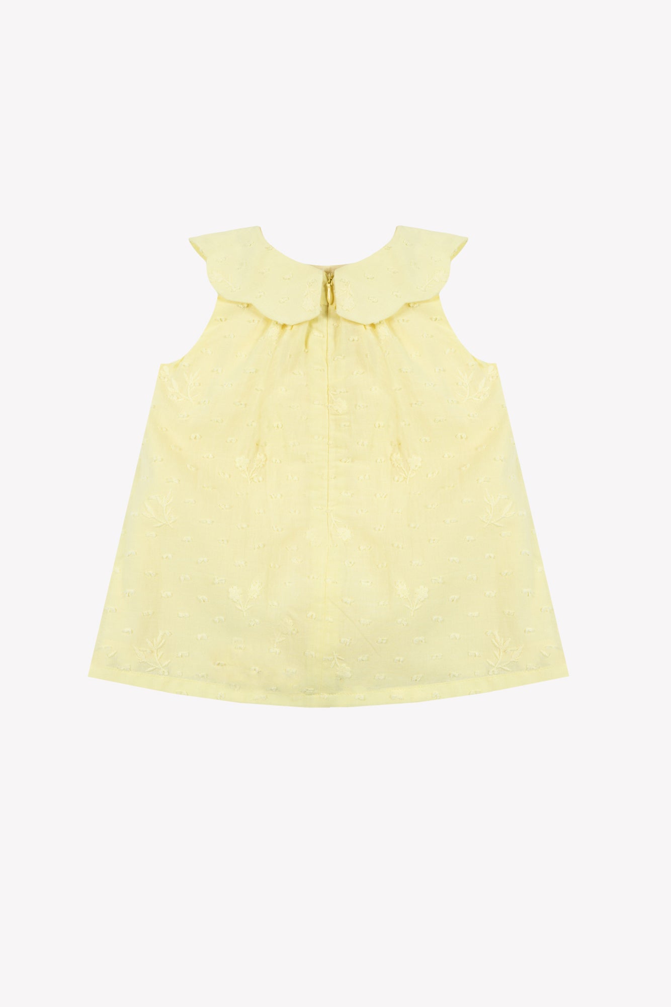 Dress
Citrus cotton Peter pan collar