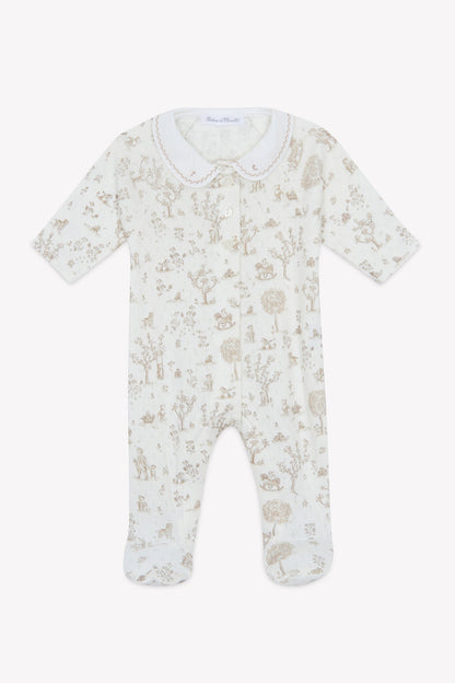 Pajamas
Ecru cotton Print fantasy garden