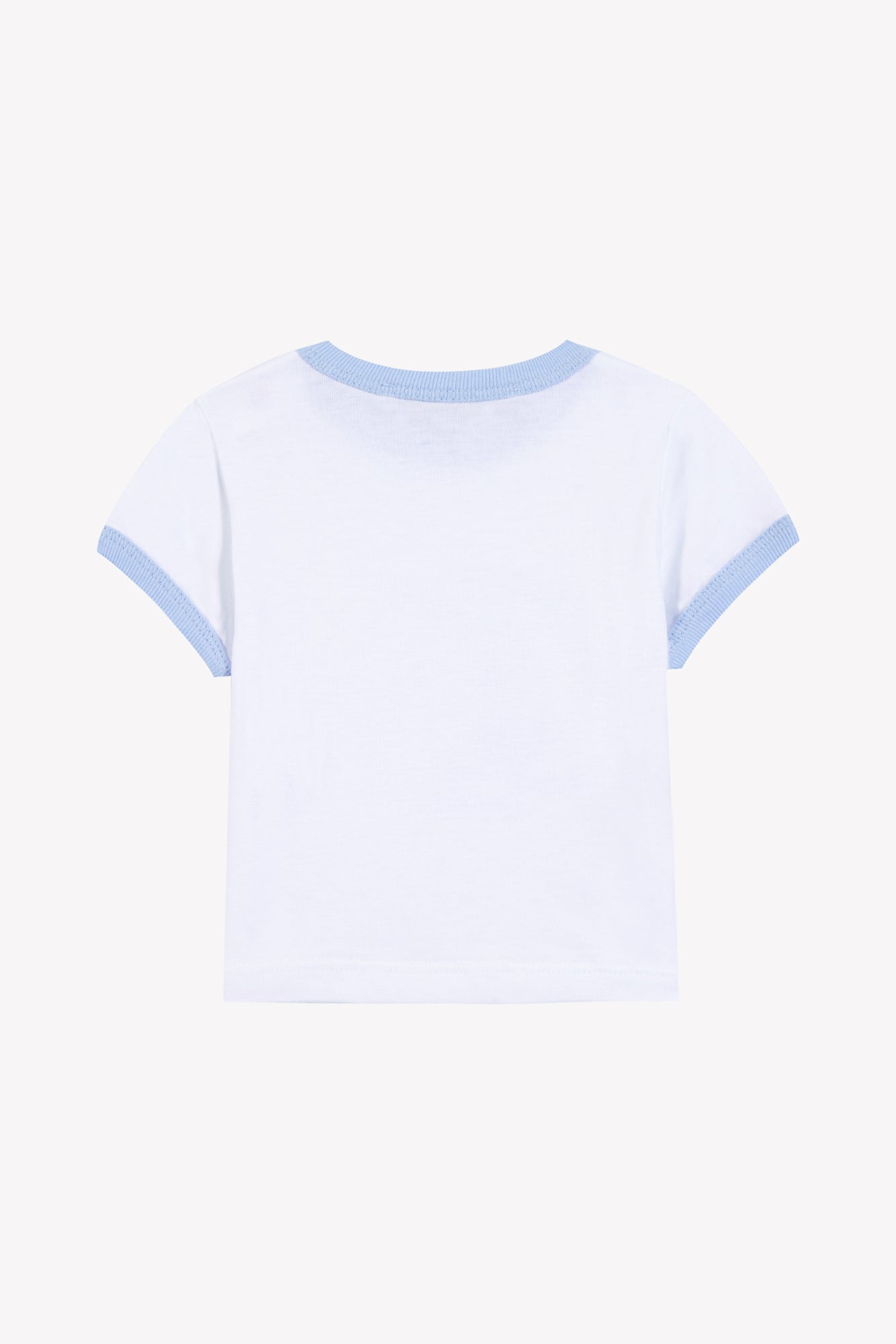 T-shirt - White cotton Illustration seaside