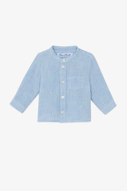 Shirt
Blue cloud cotton